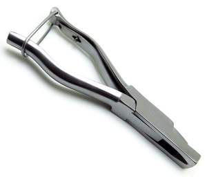 เครื่องมือผ่าตัดสัตว์ สแตนเลสสตีล รูปตัววี สำหรับตัดหู - Product Image 3