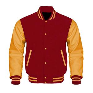 เสื้อแจ็คเก็ตวาร์ซิตี้แบบเรียบสีดำ แขนผ้าขนสัตว์ ตกแต่งลายการ์ตูน  สำหรับทุกเพศ  ขายส่งจากผู้ผลิตดีไซน์ดั้งเดิม - Product Image 5