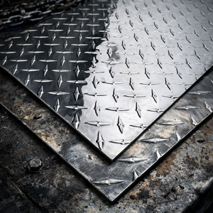 Láminas Antideslizantes de Plástico a Cuadros 5005 5052 5754 H32, Placa de Aluminio a Cuadros de 2.5 mm de Espesor - Product Image 5