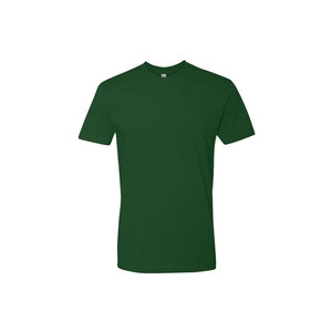 Camisetas de Algodón Suave para Hombre, Color Verde Sólido, Venta al Por Mayor, Calidad Premium Similar a Next Level Apparel, Fabricante de Ropa con Logotipo Personalizado - Product Image 1