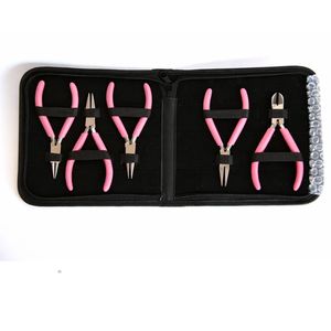 LUMINEX IMPEX High-quality Stainless Steel Black Handle Emerald Cut Jewelry Making <b>Pliers</b> <b>Set</b> for Jewelry Polishing 6 Models - Product Image 5