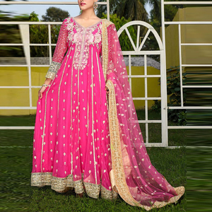 Broderie personnalisée, meilleure qualité en gros, robe de soirée, robe de mariage ou robe décontractée pour femmes / Nouvelles conceptions de robes pour femmes - Product Image 5