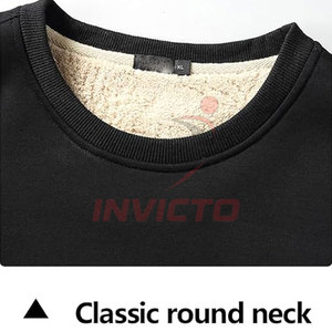 Sweat-shirt en polaire respirant et chaud, idéal pour une utilisation en extérieur, avec tissu en polaire mélangé de coton - Product Image 4