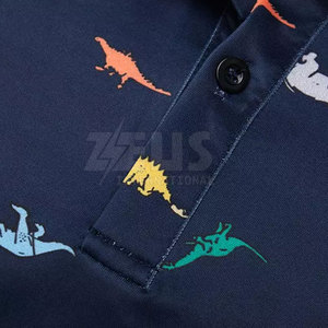 Polo de haute qualité au design tendance à vendre – Nouveauté 2026 – Polos respirants par sublimation pour hommes - Product Image 6