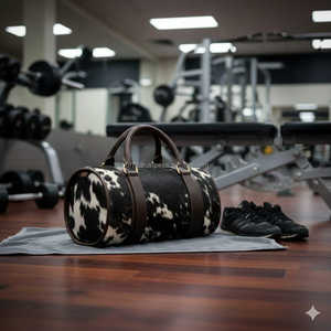 Bolsa de Viaje de Cuero con Pelo Personalizada OEM, Exportador al por Mayor, Marca Privada OEM LHODB-0095 - Product Image 6