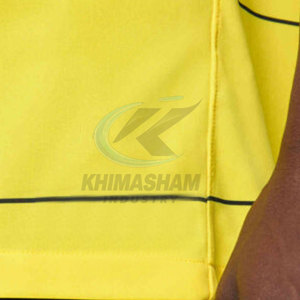 Camiseta de Fútbol Personalizada para Hombre, Manga Corta, Logotipo Frontal, Ropa Deportiva de Poliéster Transpirable de Alto Rendimiento - Product Image 4