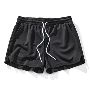 Pantalones Cortos Cargo de Malla Oversize para Hombre, Casuales, con Bolsillos, Cintura Elástica, Rectos, para Playa, Fitness y Jogging - Product Image 2