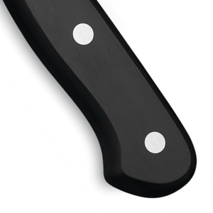 Cuchillo Multiusos Gourmet de 6 Pulgadas, Hoja Afilada de Acero Inoxidable, Mango Negro con Triple Remache, Cuchillo de Cocina Multiusos - Product Image 5
