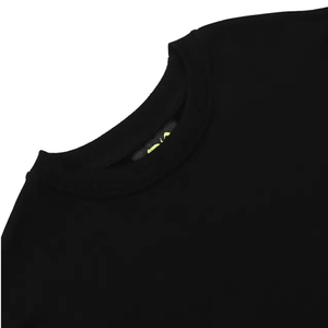 Sweat-shirt à col rond noir pour homme avec imprimé aigle, coupe classique, tricoté, décontracté, automne - Product Image 2