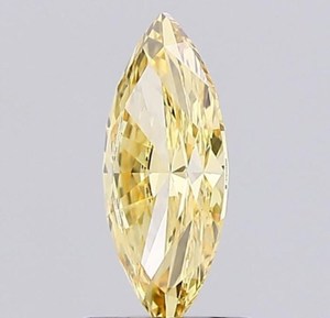Diamant de laboratoire de taille marquise jaune fantaisie personnalisable de 1 à 3 carats, certifié IGI, fabriqué en Inde, pour la création de bijoux - Product Image 4
