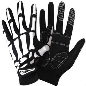 Gants de motocross personnalisés, imperméables, en cuir synthétique, pour l'hiver, avec design sportif imprimé, pour les motards. - Product Image 2