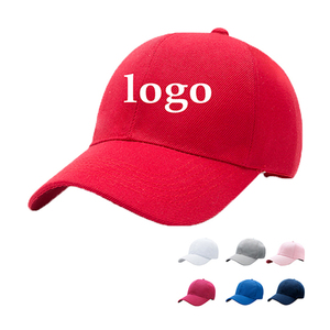 Wholesale High Quality Custom 6 Panel Sporty Baseball Cap with Logo Hand Embroidery 100% Cotton Unisex - Product Image 3