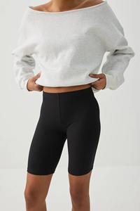 Shorts Deportivos de Cintura Alta para Mujer, sin Costuras, al por Mayor, Personalizados, con Efecto Levanta Glúteos, Elásticos, para Yoga y Fitness, con Bolsillos - Product Image 3