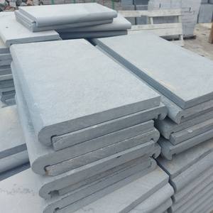 Adoquines de Piedra Caliza Anti-Moho para Piscinas, con Borde Cuadrado Único, Resistentes a la Decoloración, Baldosas de Piedra Natural para Jardín y Patio - Product Image 1