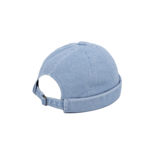 Gorra Docker Personalizada con Logo, Estilo Marinero, 100% Algodón, Lisa, sin Visera, con Hebilla Metálica, Diseño de Calavera - Product Image 2