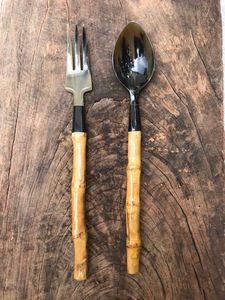Cuillère à dîner rustique en corne naturelle, faite à la main, de qualité supérieure, polie, durable, personnalisable, style bohème, pour la maison, vente en gros - Product Image 2