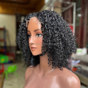 ผลิตภัณฑ์ผมแท้คุณภาพสูง ผมเวียดนามแท้ วิกผมบ๊อบ ผมมนุษย์แบบพิกซี่ วิกผมหยิกแบบไม่ต้องใช้กาว วิกผมตรงแบบลูกไม้ด้านหน้า ผมหยักศก - Product Image 3