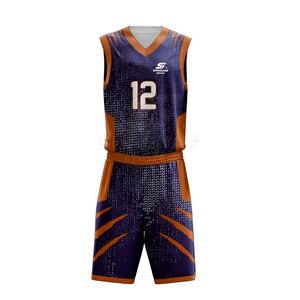 Uniformes de Baloncesto Personalizados de Fábrica OEM, Uniformes de Baloncesto Personalizados de Tela 100% Poliéster - Product Image 2