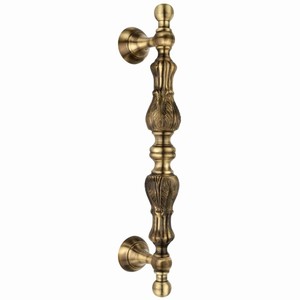 Hot Selling Antique Gold Metal Cabinet Pull Handle Wall Mounted Drill Installation Rust Resistant <b>Hook</b> Rail - Product Image 2