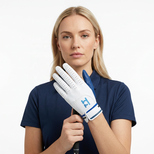 Gants de golf en cuir Cabretta les plus vendus, à doigts complets, respirants, doux, confortables, avec une adhérence optimale, écologiques, blancs, pour la main gauche - Product Image 3