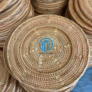 Woven Rattan <b>Placemat</b> Elegant <b>Table</b> Setting Accessory For <b>Dining</b> Room Home Decor And Kitchen Styling - Product Image 2