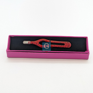 Pinzas para Extensión de Pestañas, Aplicador de Pestañas Postizas en Color Rojo - Product Image 5