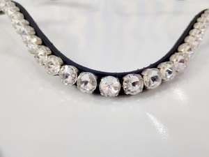 Diadema de cristal de diamante original para caballo, accesorio para brida, equipo de equitación, proveedor mayorista premium - Product Image 3