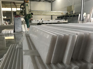 กระเบื้องหินอ่อนเวียดนามสีขาวขัดเงา หรูหรา ทันสมัย กันน้ำ ดีไซน์กราฟิก รับประกัน 5 ปี เหมาะสำหรับอพาร์ทเมนท์ โรงแรม วิลล่า - Product Image 3