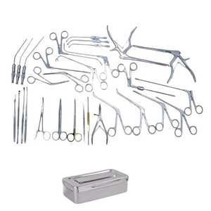 ชุดเครื่องมือผ่าตัดโพรงจมูกแบบส่องกล้อง ชุดเครื่องมือผ่าตัดหู คอ จมูก เกรด A ผลิตจากเหล็กเยอรมัน เครื่องมือผ่าตัดหูคอจมูก - Product Image 5