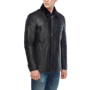 Chaqueta de Cuero Vintage para Hombre, Chaqueta Casual de Motociclista, Venta al Por Mayor, Fabricante, Suministro de Pedidos al Por Mayor - Product Image 3