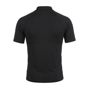 Camiseta de Compresión de Manga Corta con Cuello Alto y Logotipo Personalizado para Hombre, para BJJ, MMA, Grappling, Entrenamiento sin Gi, Transpirable, Deportiva - Product Image 1