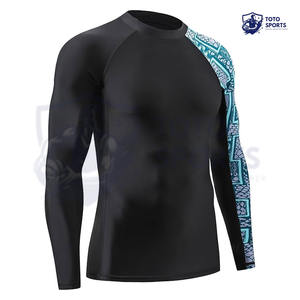 เสื้อกีฬาบีบอัดเพิ่มประสิทธิภาพ ผู้จัดจำหน่ายชั้นนำ ขายดี ระบายอากาศได้ดี กระชับสบาย เหมาะสำหรับออกกำลังกาย เสื้อรัดกล้ามเนื้อสำหรับผู้ชาย - Product Image 3