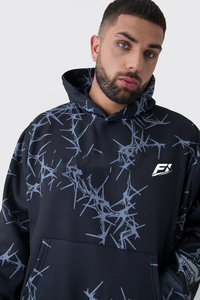 Customized Printed Beaded Plain Dyed Vintage Elegant Cotton Pullover Men's Hoodies 100% Cotton Heavyweight <b>Thick</b> <b>Fleece</b> Lined - Product Image 2
