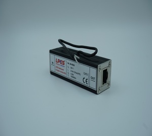 อุปกรณ์ป้องกันไฟกระชาก Rj45 Cat5ฟ้าผ่าอุปกรณ์ป้องกันสายข้อมูลแบบ POE 24V อุปกรณ์ความปลอดภัยแบบอินไลน์อีเทอร์เน็ต100Mbps - Product Image 3