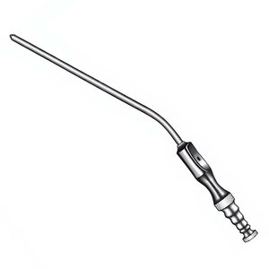 Tubo de Succión Frazier de 19 cm (7-1/2 Pulgadas) de Diámetro, Cánula de Succión Quirúrgica de 4 mm, Instrumento para Neurocirugía, Otorrinolaringología y Cirugía General - Product Image 6