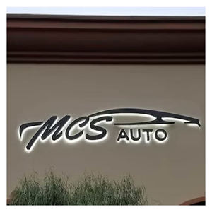 High Brightness Outdoor Dropshipping LED Letter Sign with Custom Premium Logo 3D Backlit Signboard Design Shops Advertising - Product Image 2