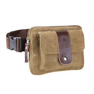 Riñonera Vintage con Correa Ajustable, Impermeable, de Lona, para Viajes, Correr, Senderismo, Deportes al Aire Libre, con Bolsillo con Cremallera y Diseño Floral - Product Image 6