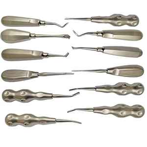Élévateurs dentaires pour extraction de racines, faciles à manipuler, disponibles en différents styles, élévateurs de racines dentaires CE par Grip Surgical - Product Image 1