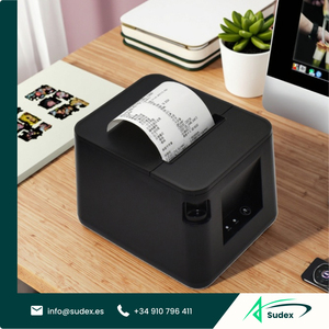 Impresora Térmica POS de Alta Velocidad Sudex X-41, 200 mm/s, 58 mm/80 mm, Cortador Automático, USB, LAN, WiFi, Bluetooth, Impresora de Recibos para Cocina - Product Image 1