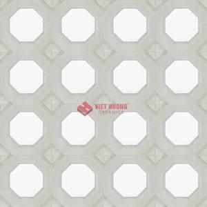 Factory-made 190×190 mm White Breeze Cement <b>Block</b> Full Body Tiles for Interior Accent Walls Made in Vietnam - Product Image 2