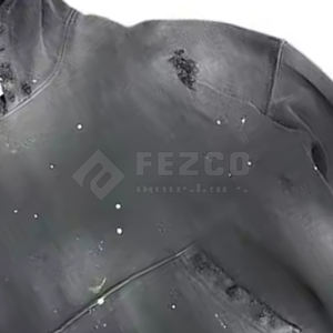 Sudaderas con Capucha de Felpa de Algodón de Tallas Grandes, Fabricadas en Fábrica, con Efecto Desgastado por el Sol, para Hombre, en Stock, Diseño Único y Cómodo - Product Image 5