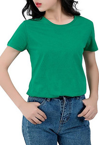 Custom Print Short Sleeve Women's <b>T</b>-<b>shirt</b> V-neck High Quality Wholesale Cotton <b>T</b>-<b>shirt</b> Streetwear Clothing Manufacturer - Product Image 3