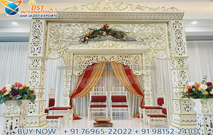 Meilleur design de mandap de mariage Bollywood, magnifique mandap Bollywood pour les mariages indiens, mandap de mariage Bollywood tendance - Product Image 2