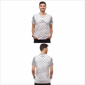 T-shirts pour hommes en coton 100% légers, respirants, à séchage rapide, imprimés, pour une utilisation en extérieur, coupe ample, vêtements de mode - Product Image 5