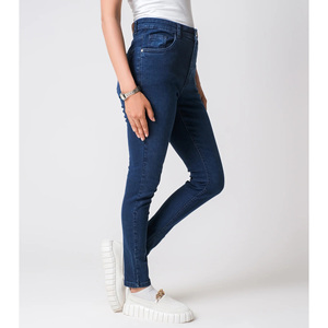 URBANGAZER INDUSTRIES Casual Streetwear Womens Denim Jeans Regular Fit <b>Waterproof</b> Cotton Spandex Blend - Product Image 2