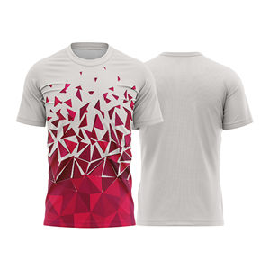 Camiseta de Fútbol Personalizada OEM, Ropa Deportiva de Equipo, Secado Rápido, Transpirable, Poliéster, Color y Logotipo Personalizados, Unisex, Adultos, Venta al Por Mayor - Product Image 1