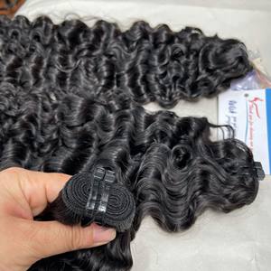 Los Mejores Proveedores de Cabello al por Mayor: Paquetes de Cabello Rizado Birmano Natural Negro de 100g, Doble Trama, Cabello Virgen Birmano - Product Image 1