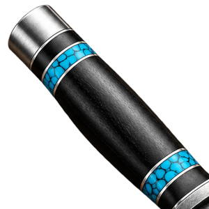 Couteau forgé en Damas fait main, lame fixe personnalisée en acier, couteau de chasse et de camping d'extérieur, manche en bois, objet de collection, vente en gros - Product Image 5