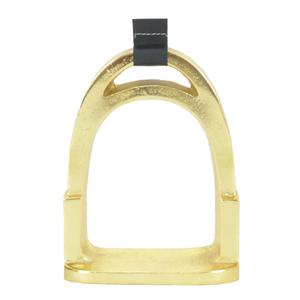 Accesorios para el Hogar, Decorativos, de Lujo, Estribos Metálicos de Equitación Inglesa, Hechos a Mano, Estribos Dorados con Forma de Caballo, Artículos Ecuestres - Product Image 1