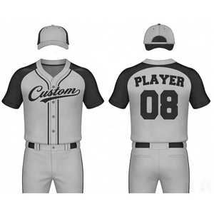 Custom Sublimation <b>Mens</b> Cheap Baseball Uniforms Uniform for Adults Custom Logo Hot Selling at Cheap Price - Product Image 4